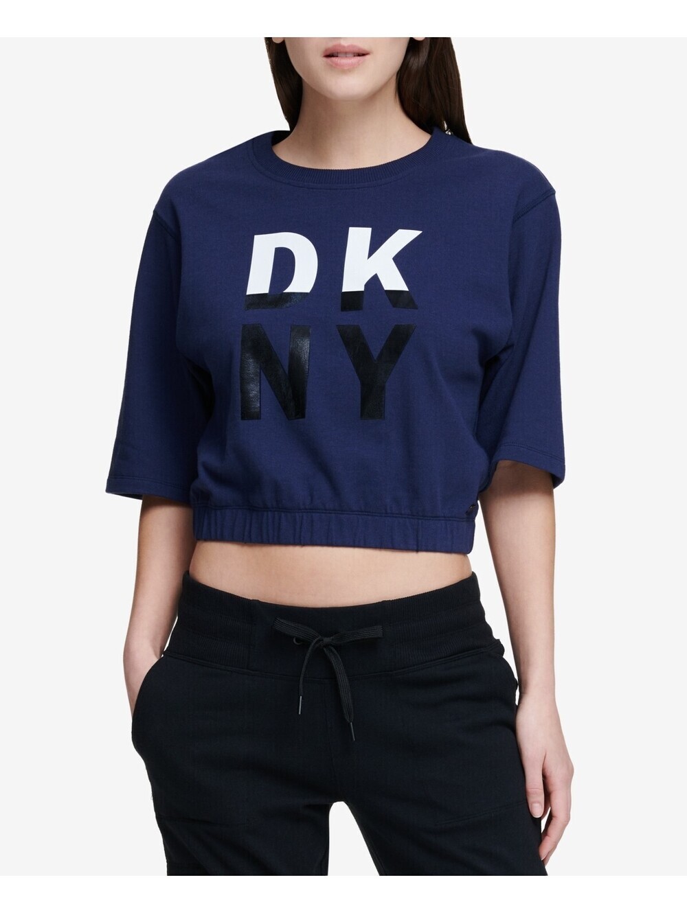 DKNY Womens Sport Performance Active Sweatshirt Size M
